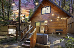 Cabin Comfort - Walk to Ski Shuttle with Private Hot Tub & Sauna! Big Bear Lake
